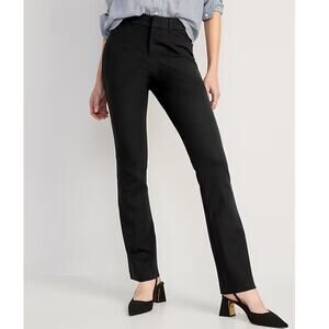 Old Navy Women’s 6 28 x 29 Pants Pixie Flare High Rise Stretch Trouser